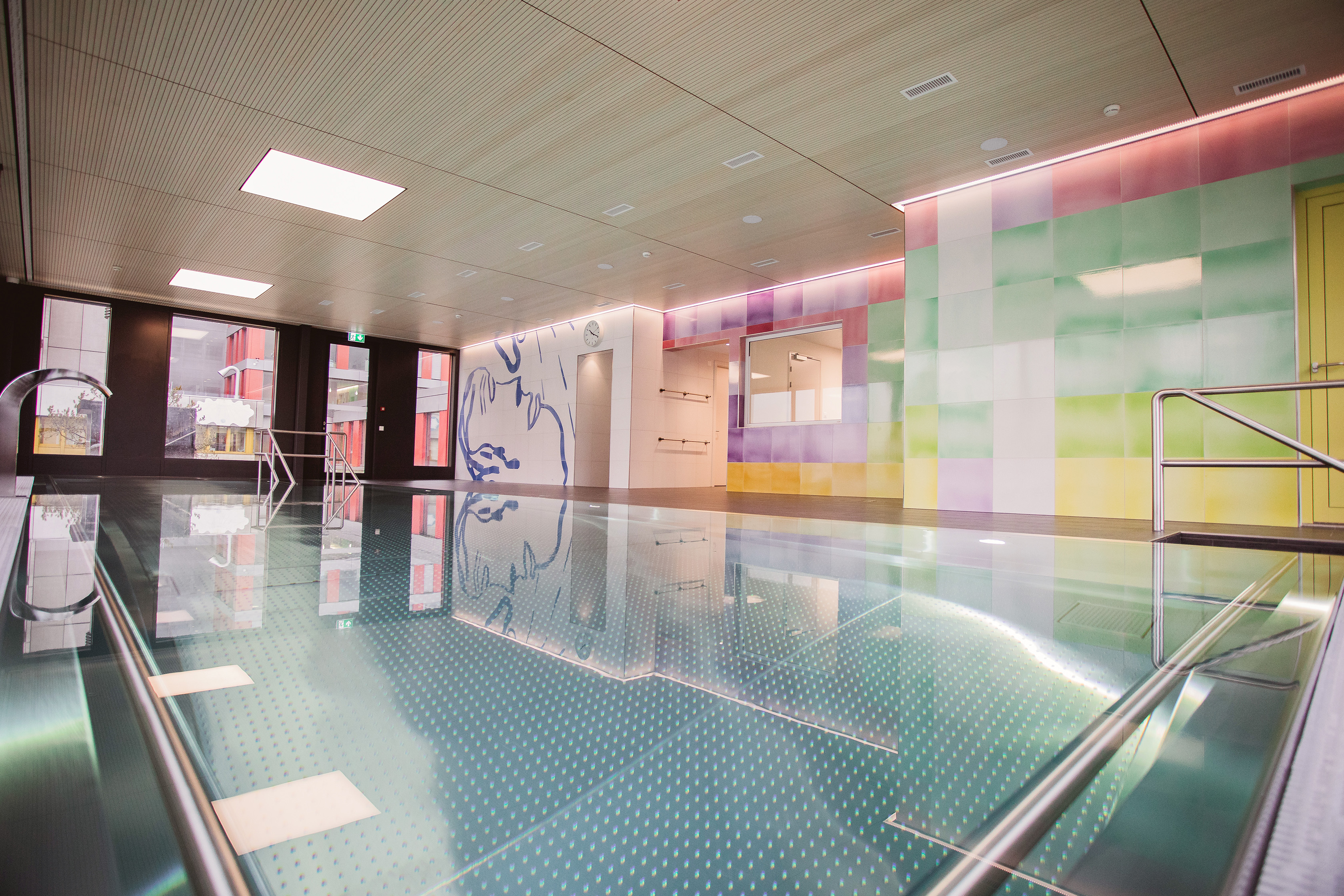 Farbkonzept Therapiebad Farbkonzept Therapiebad