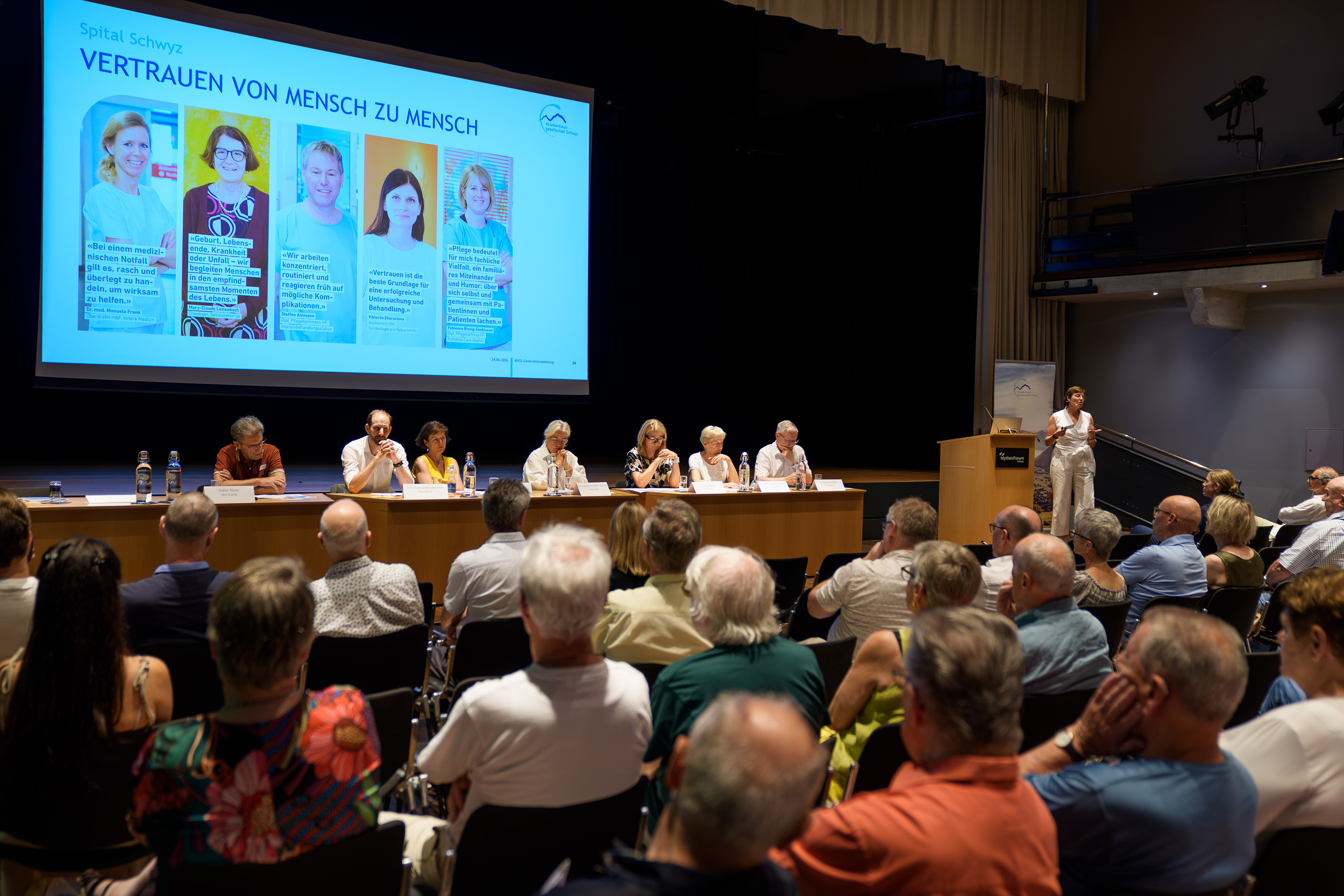 Präsentation Direktorin Franziska Föllmi