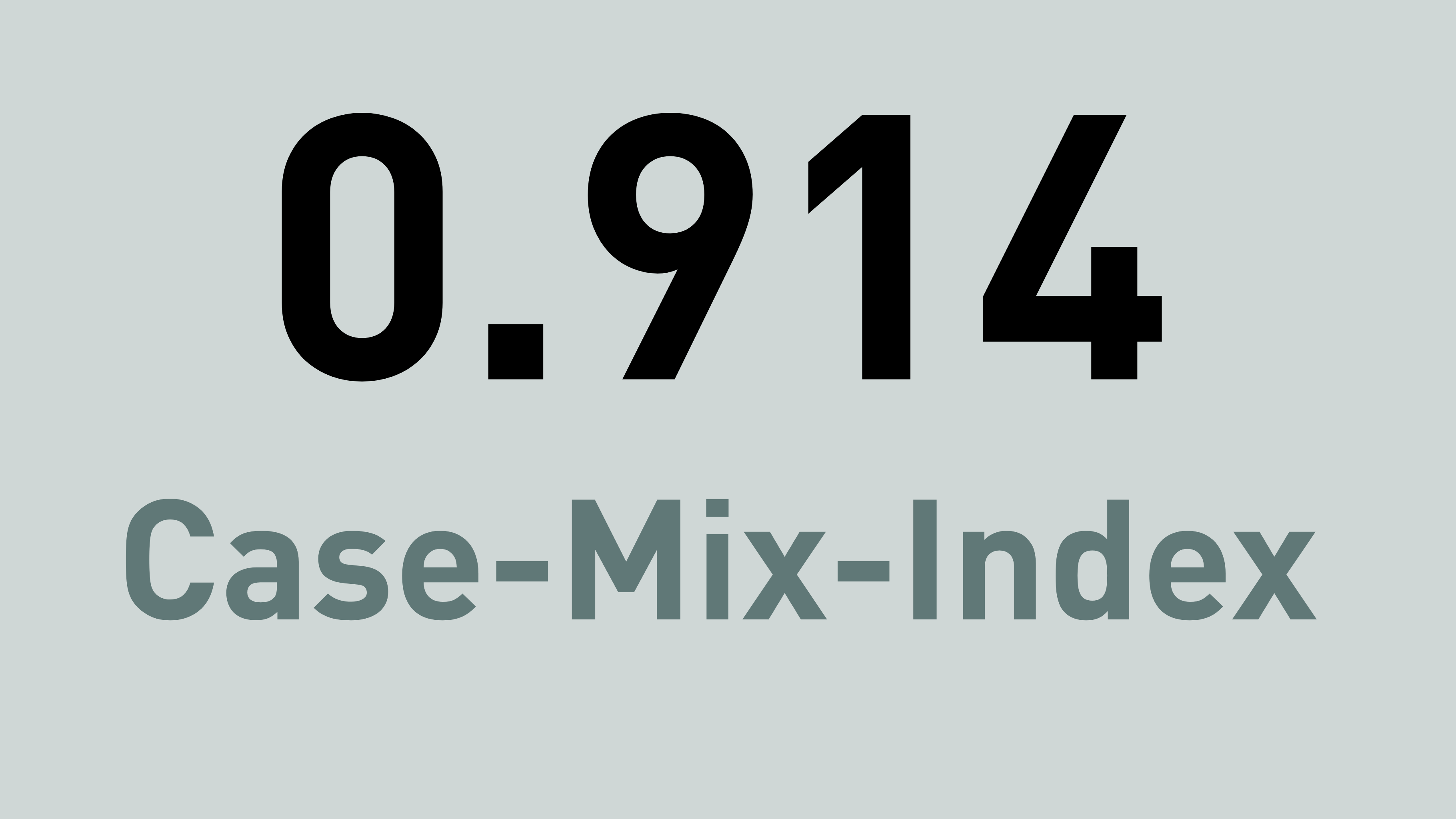 Case Mix Index Case Mix Index